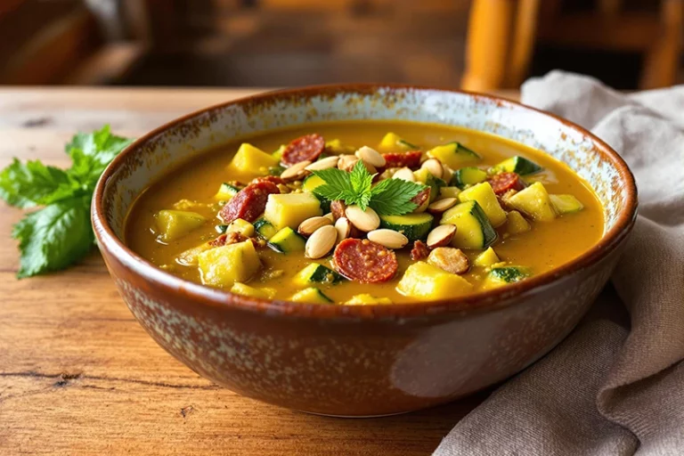 Recette - Ma soupe de courgettes au curry par Sophie nutritionniste à Paris 6