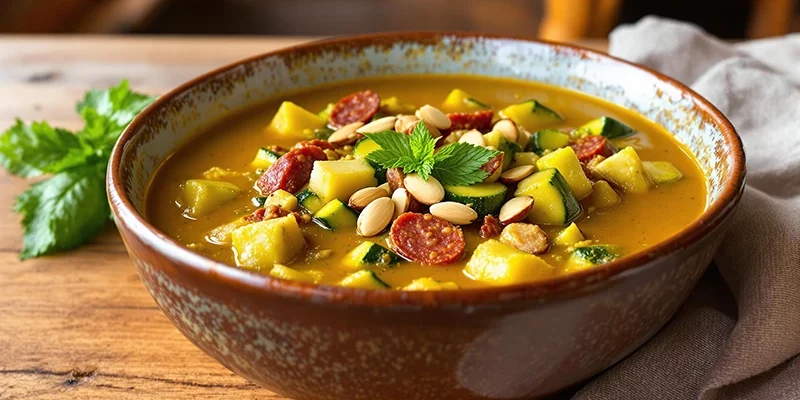 Recette - Ma soupe de courgettes au curry par Sophie nutritionniste à Paris 6