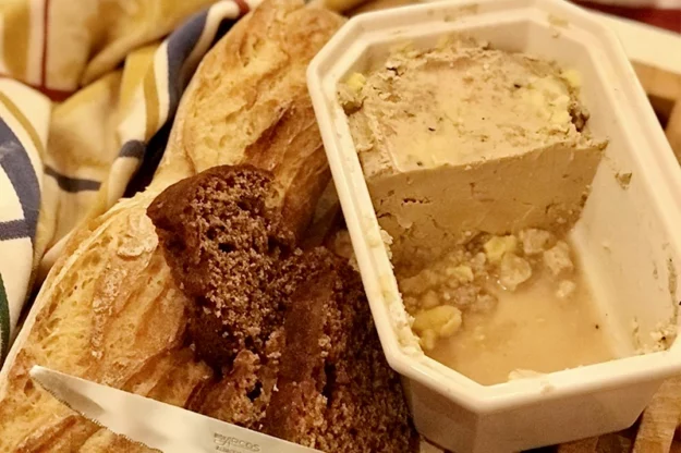 Foie gras saké-gingembre