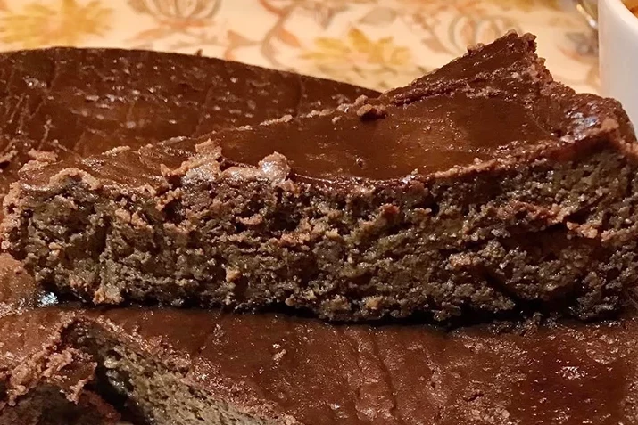 Gâteau au chocolat au tofu soyeux