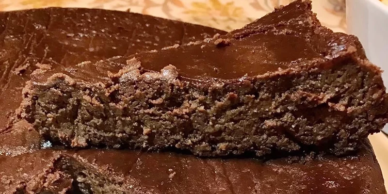 Gâteau au chocolat au tofu soyeux