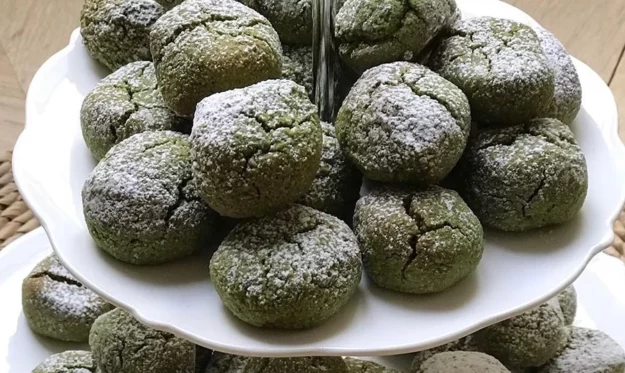 Recette Amaretti au matcha
