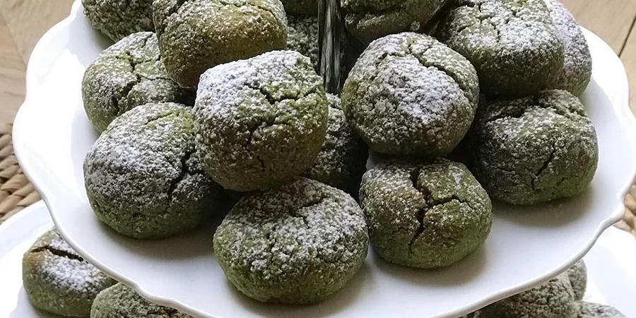 Recette Amaretti au matcha