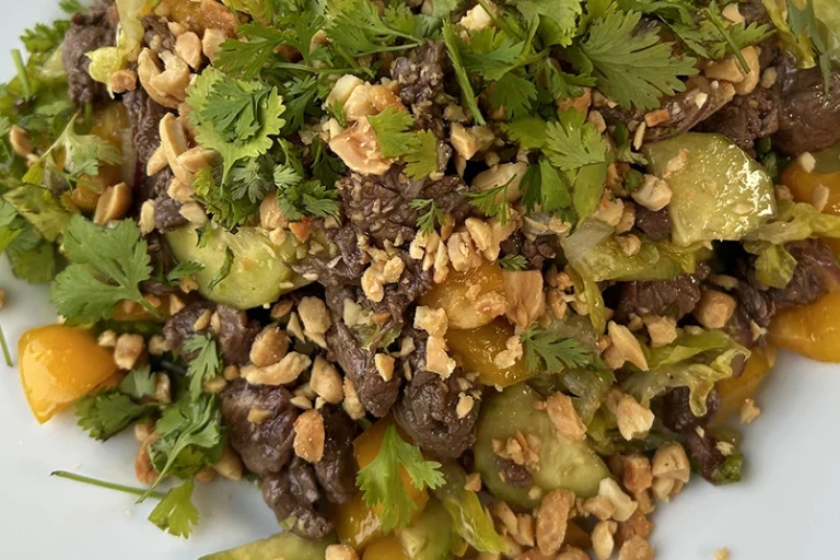 Ma salade Thaïe ultra facile et rapide