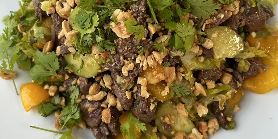 Ma salade Thaïe ultra facile et rapide